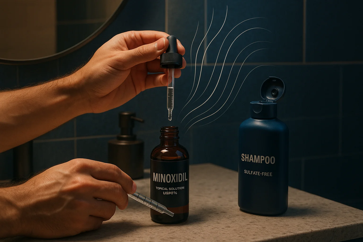 Cómo Aplicar Minoxidil Correctamente: Técnica Profesional Colombia