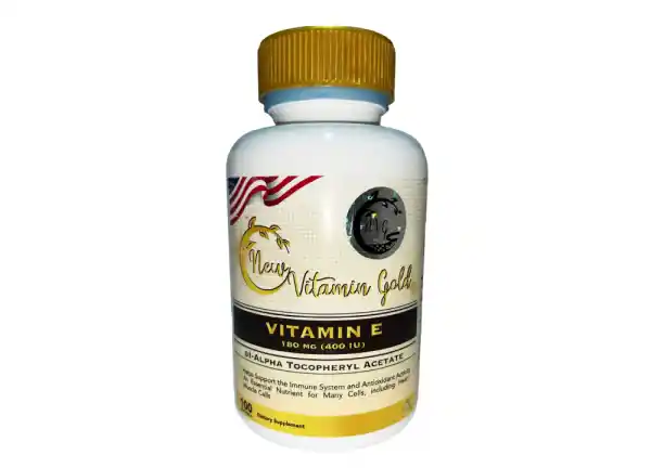 Vitamina E (180 Mg x 100) New Vitamin Gold
